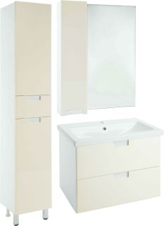 Зеркало-шкаф Bellezza Пегас 50см правый бежевый 00000011158